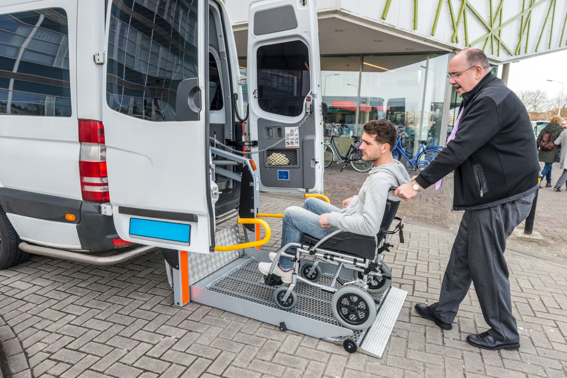 Wheelchair and Gurney Medical Transport Injury Care Emergency Medical